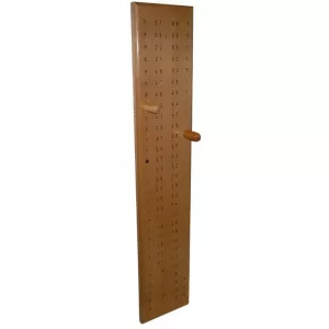 Perspectiva de la escala de dedos de pared para rehabilitación de hombro en mecanoterapia