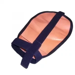 Guante de soporte de cuero para tracciones en tratamientos de fisioterapia