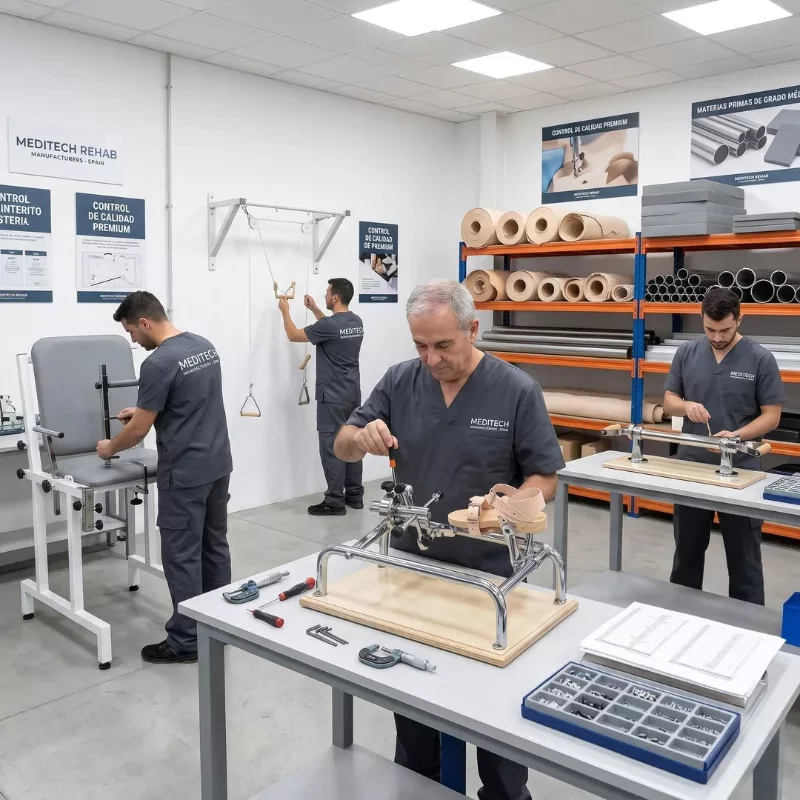 aller de fabricación de productos de mecanoterapia en JL Transformados
